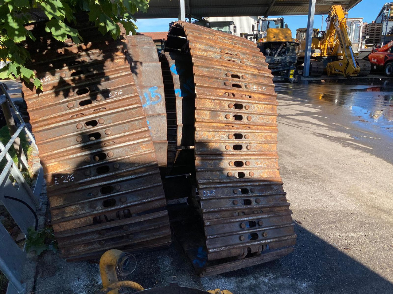 Fiat-Kobelco E215 - Гумени/ Метални вериги за Строителна техника: снимка 4 Fiat-Kobelco E215 - Гумени/ Метални вериги за Строителна техника: снимка 4