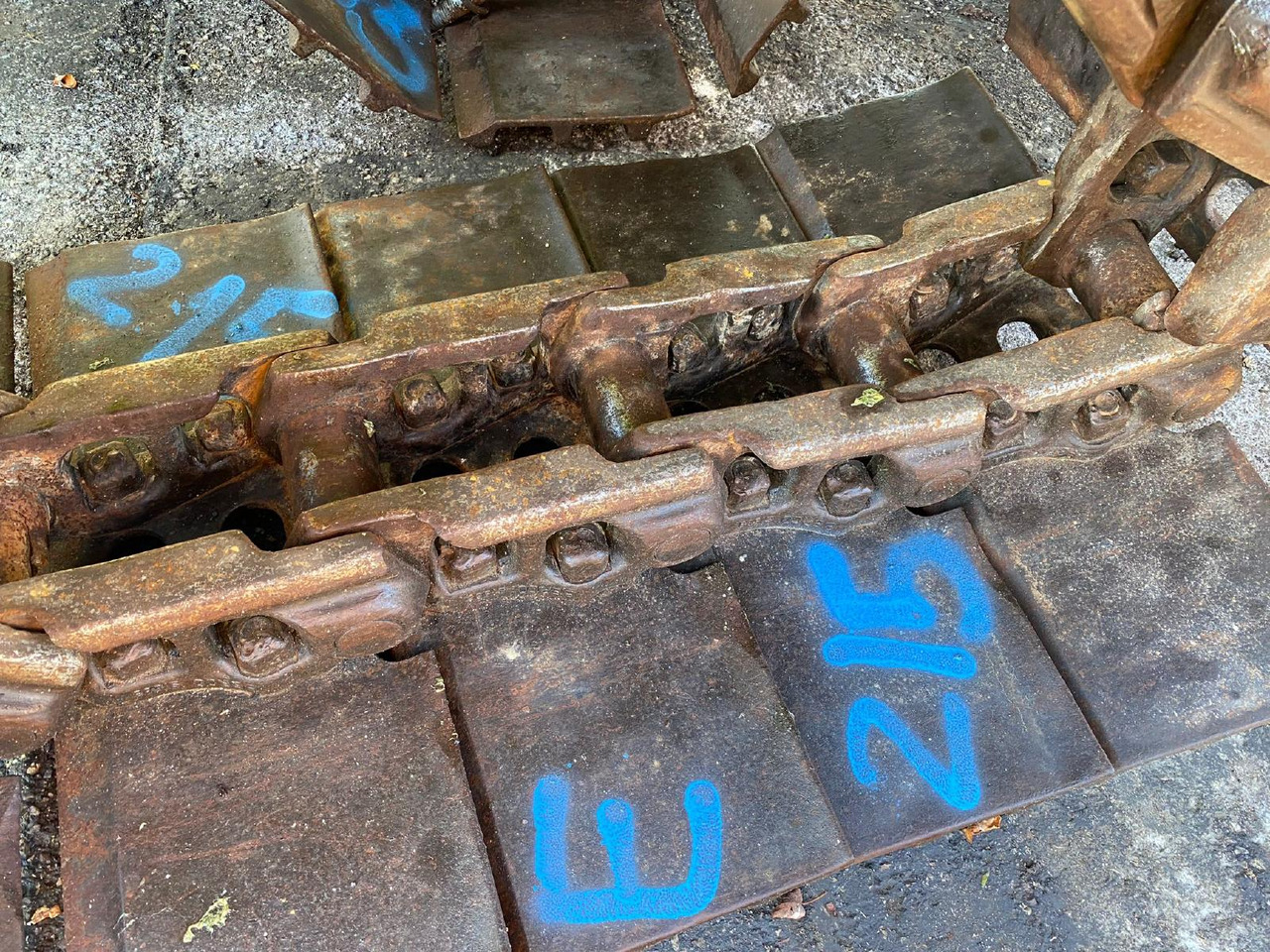 Гумени/ Метални вериги за Строителна техника Fiat-Kobelco E215: снимка 7