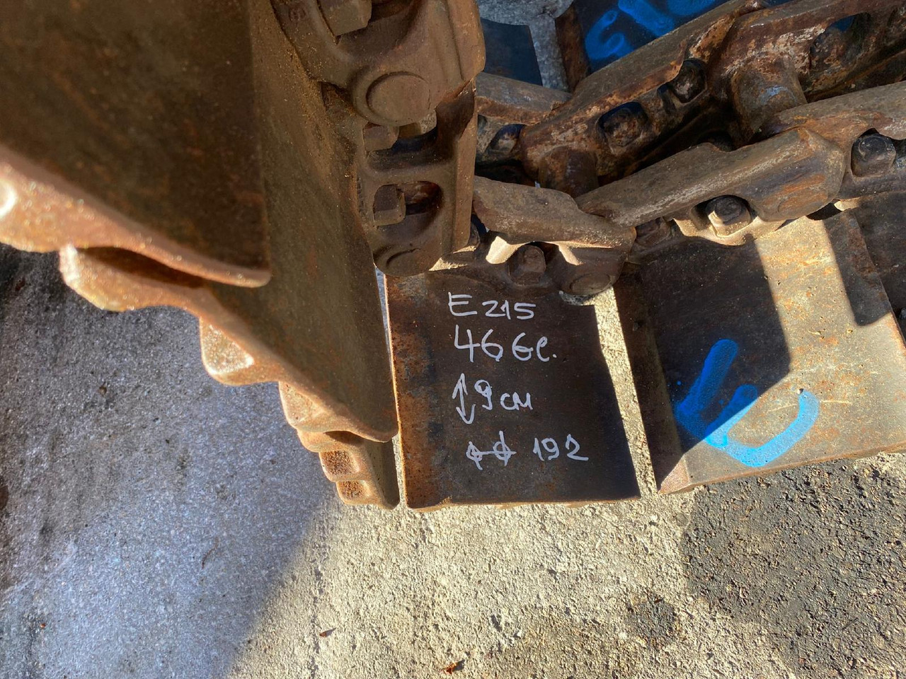 Гумени/ Метални вериги за Строителна техника Fiat-Kobelco E215: снимка 9