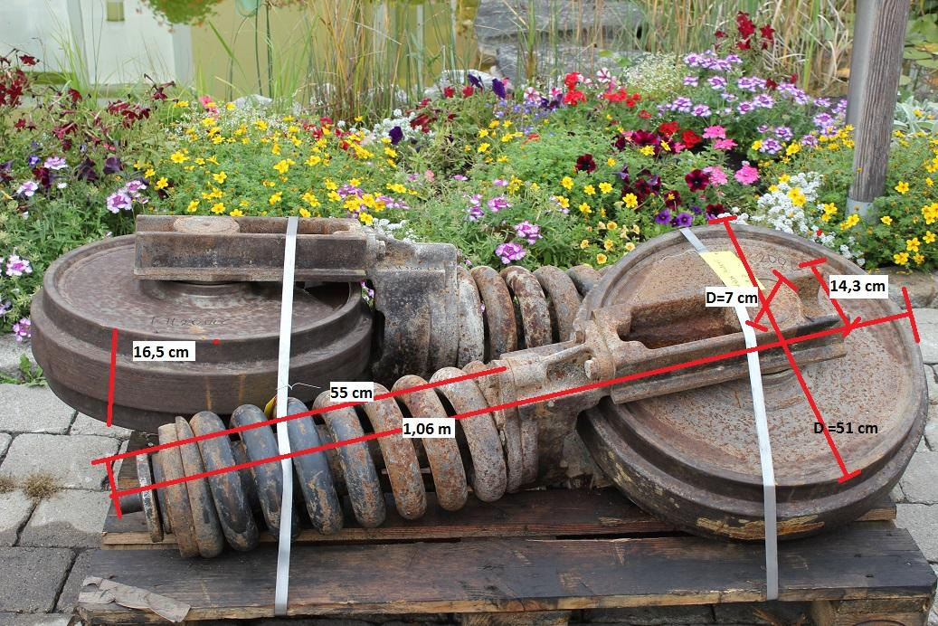 Hitachi FH 200LC - Гумени - Ролки за Строителна техника: снимка 4 Hitachi FH 200LC - Гумени - Ролки за Строителна техника: снимка 4