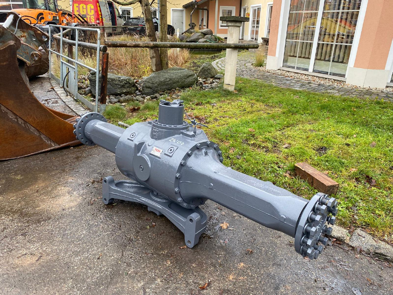 Hitachi TCM aus ZW 150 - Ос и части за Строителна техника: снимка 1 Hitachi TCM aus ZW 150 - Ос и части за Строителна техника: снимка 1