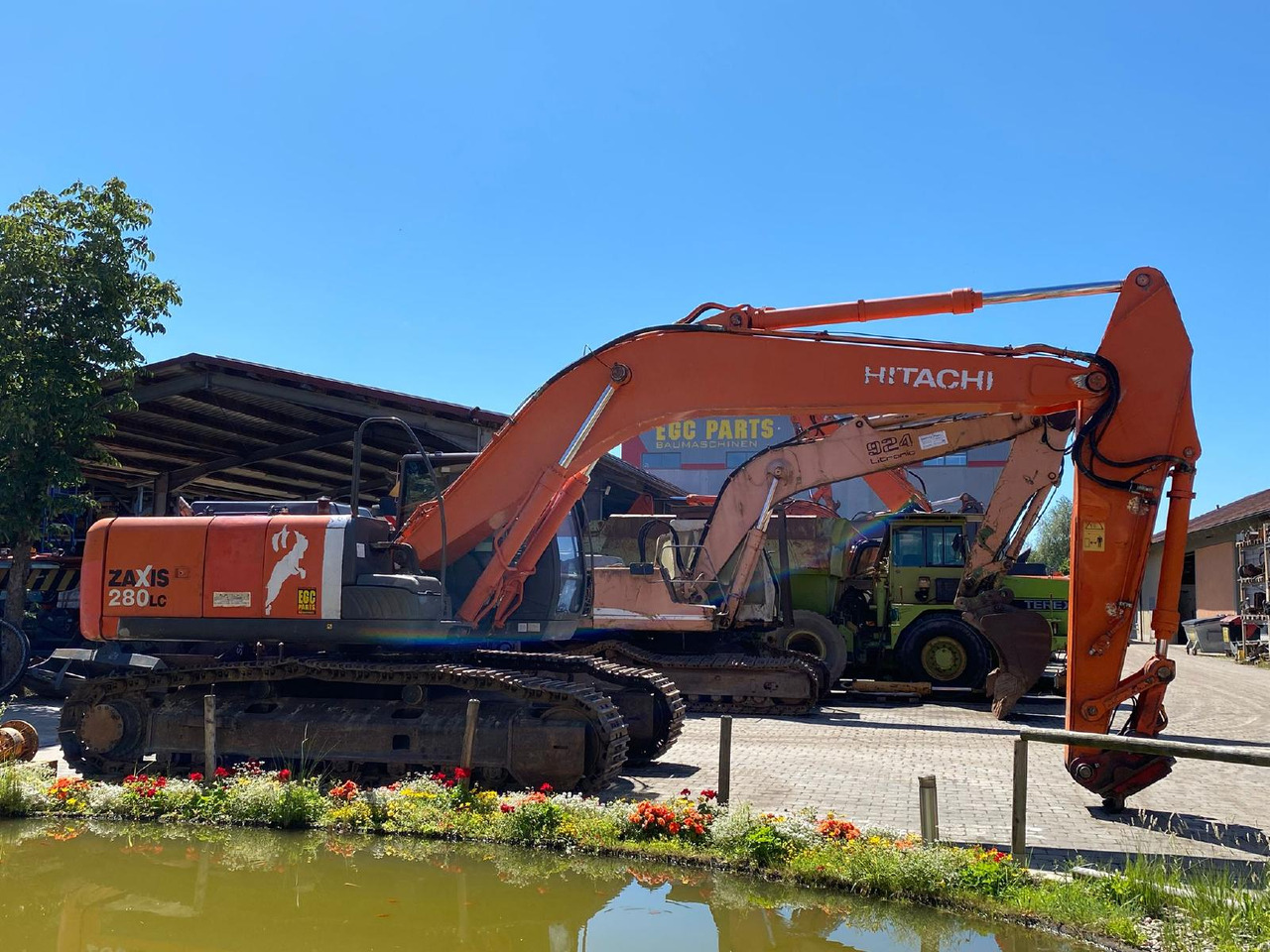 Верижен багер Hitachi ZX 280 LC -3: снимка 8