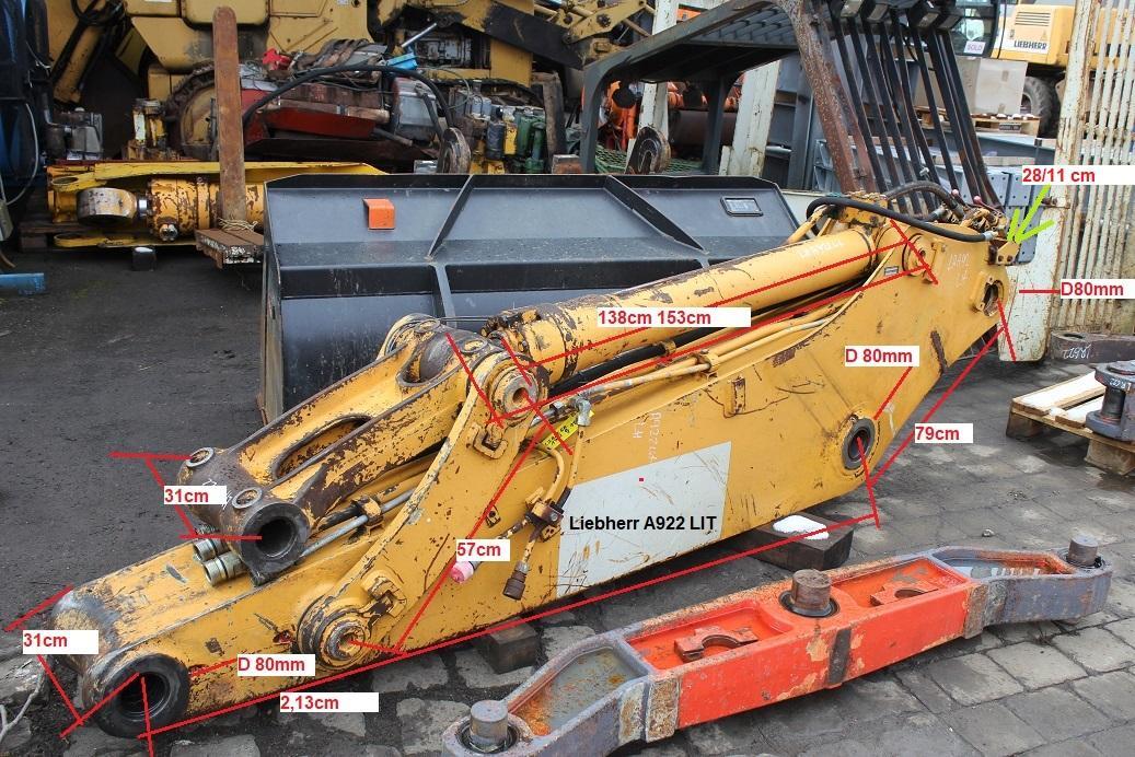 Стрела за Багер Liebherr A922 LIT: снимка 6