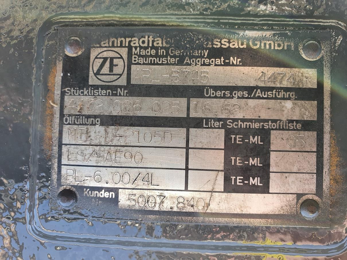 Liebherr AP B 745 aus A312 - Ос и части за Строителна техника: снимка 5 Liebherr AP B 745 aus A312 - Ос и части за Строителна техника: снимка 5