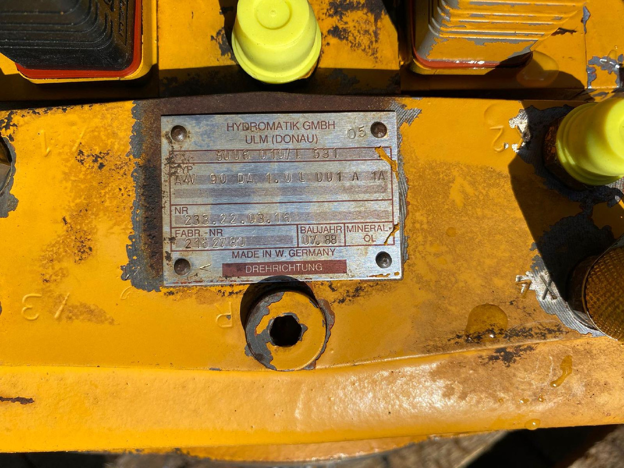 Liebherr Hydromatik A4V90 aus L531 - Хидравлична помпа за Строителна техника: снимка 3 Liebherr Hydromatik A4V90 aus L531 - Хидравлична помпа за Строителна техника: снимка 3