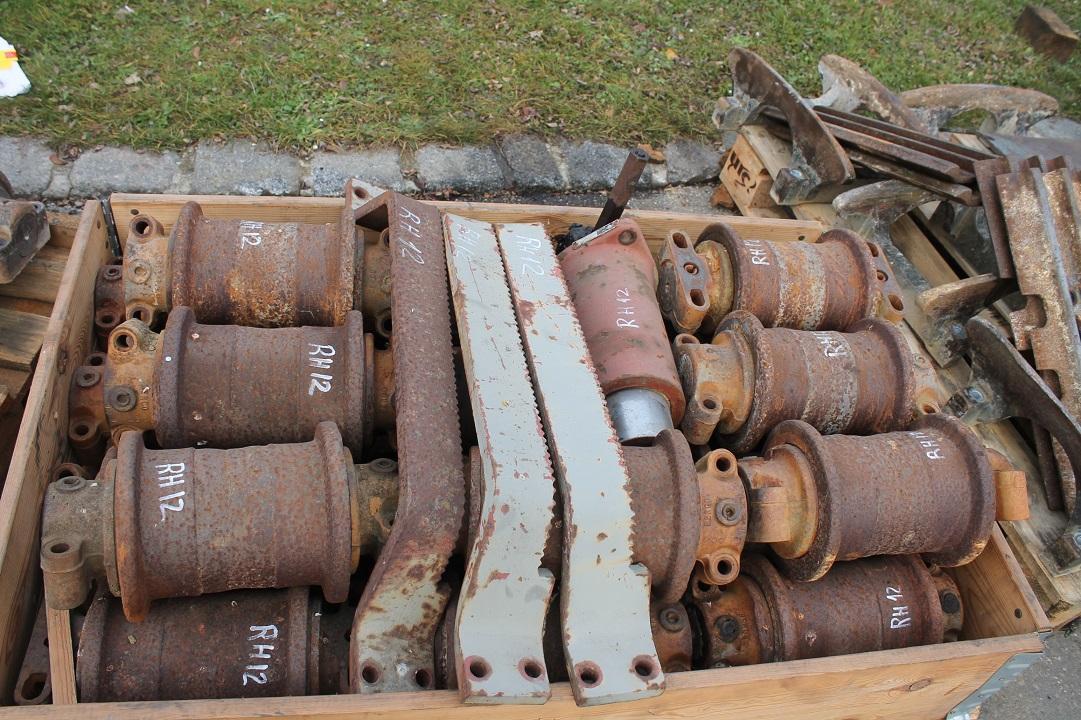 O&K RH 12 - Гумени - Ролки за Верижен багер: снимка 1 O&K RH 12 - Гумени - Ролки за Верижен багер: снимка 1