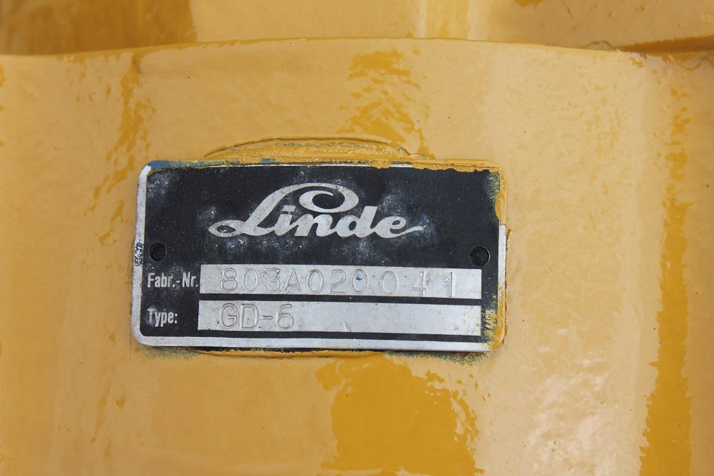 Zeppelin Linde GD 6 aus ZM 19 - Редуктор на въртене за Строителна техника: снимка 3 Zeppelin Linde GD 6 aus ZM 19 - Редуктор на въртене за Строителна техника: снимка 3