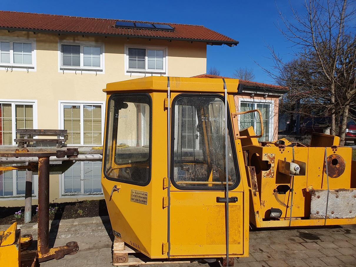 Zettelmeyer ZL 2002 - Кабина за Строителна техника: снимка 2 Zettelmeyer ZL 2002 - Кабина за Строителна техника: снимка 2
