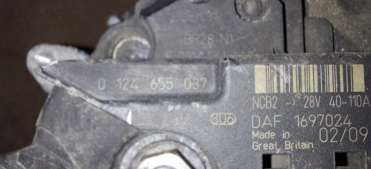 Алтернатор за Камион Bosch , 110A , 28V   DAF CF75, XF 95: снимка 6