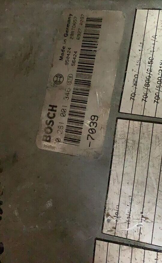 Bosch F2000 0281001396 MAN F2000 D2865 5-Cylindrów 293/343-KM. truck - Блок за управление за Камион: снимка 2 Bosch F2000 0281001396 MAN F2000 D2865 5-Cylindrów 293/343-KM. truck - Блок за управление за Камион: снимка 2