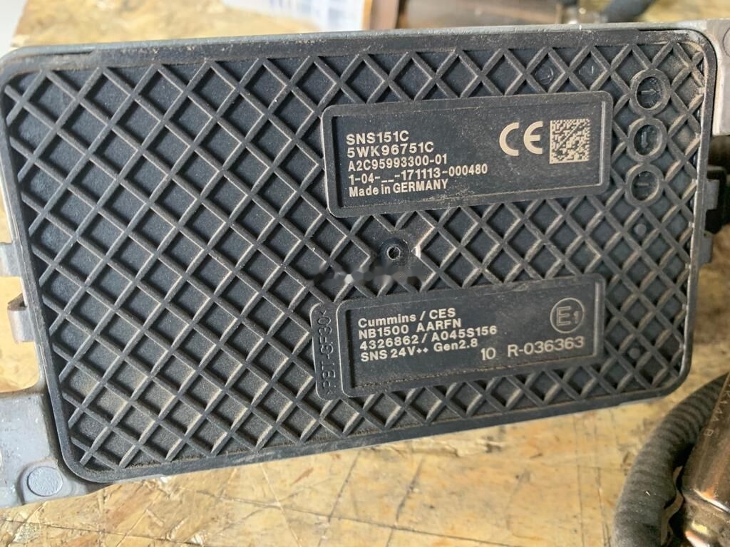 Изпускателна система за Камион Cummins DAF euro 6 / euro 5 do regeneracji 5WK96751C   DAF 4326862 Czujnik NOX, SONDA PRZED KATALIZATOREM Oryginał truck: снимка 7