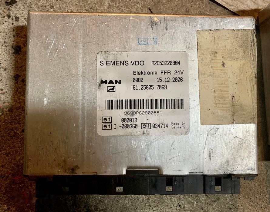 MAN FFR VDO 81.25805.7069 MAN TGA truck - Блок за управление за Камион: снимка 1 MAN FFR VDO 81.25805.7069 MAN TGA truck - Блок за управление за Камион: снимка 1