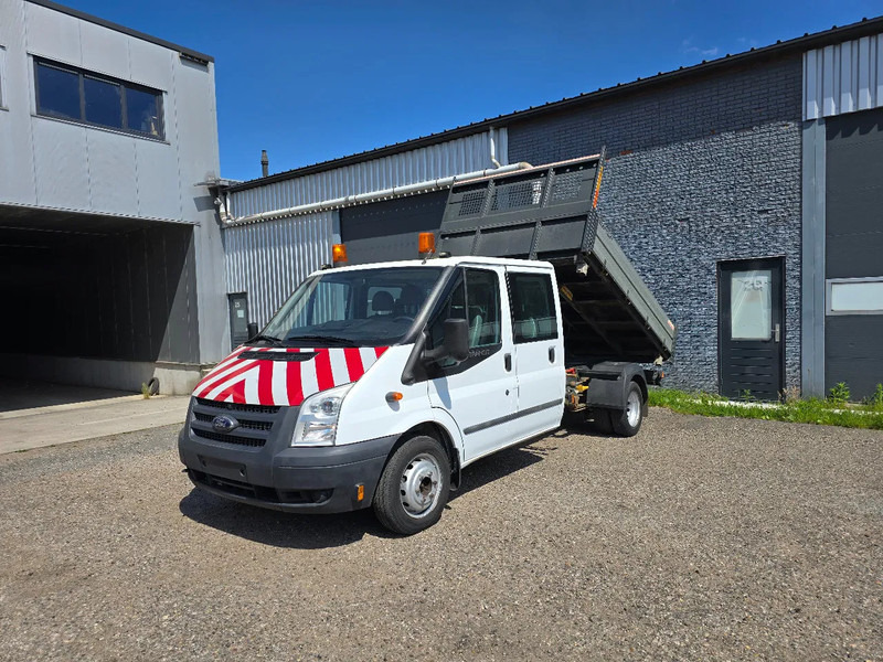 Ford Transit 7 seats 39000km, 3 sides tipper - Бус самосвал, Бус с двойна кабина: снимка 1 Ford Transit 7 seats 39000km, 3 sides tipper - Бус самосвал, Бус с двойна кабина: снимка 1