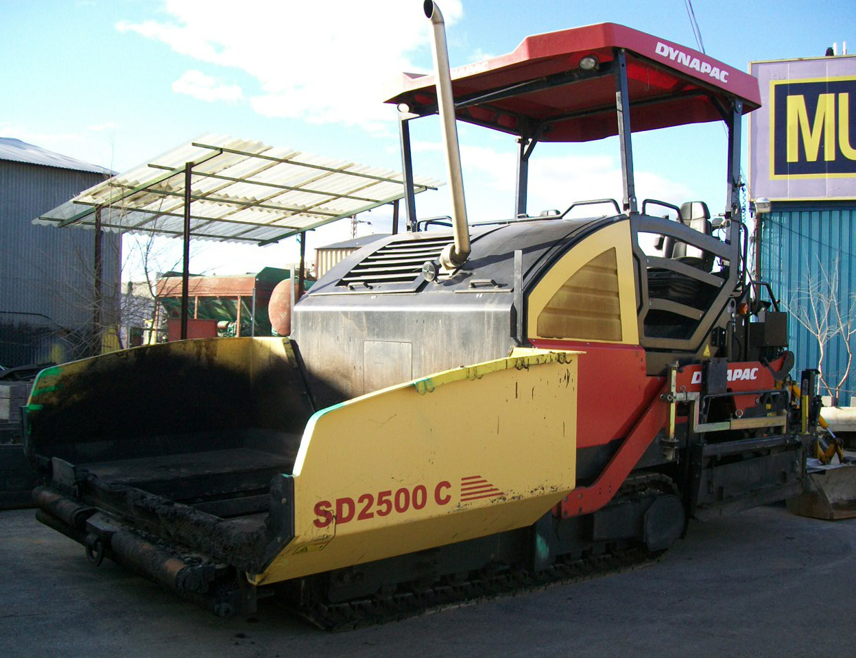 Extendedora de cadenas Dynapac SD 2500C - Асфалтополагач: снимка 1 Extendedora de cadenas Dynapac SD 2500C - Асфалтополагач: снимка 1
