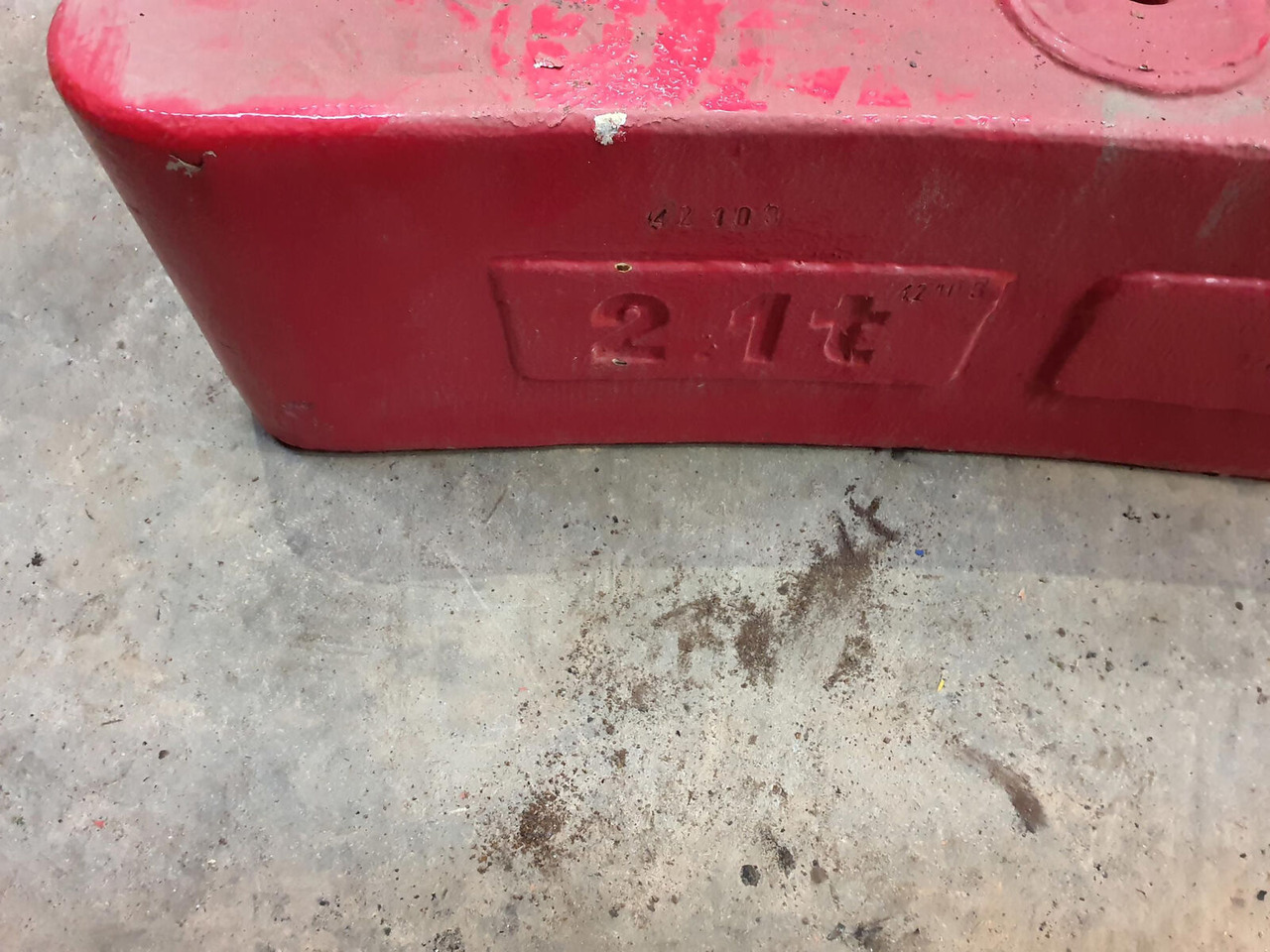 FAUN ATF 50G-3 counterweight 2,1 ton - Противовес за Автокран: снимка 5 FAUN ATF 50G-3 counterweight 2,1 ton - Противовес за Автокран: снимка 5