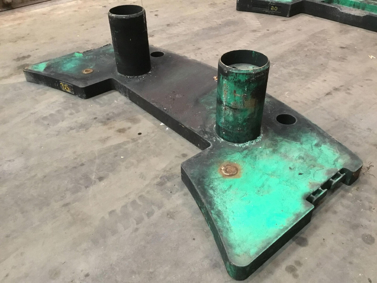 FAUN ATF 60-3 counterweight base plate 1,6 ton - Противовес за Автокран: снимка 4 FAUN ATF 60-3 counterweight base plate 1,6 ton - Противовес за Автокран: снимка 4