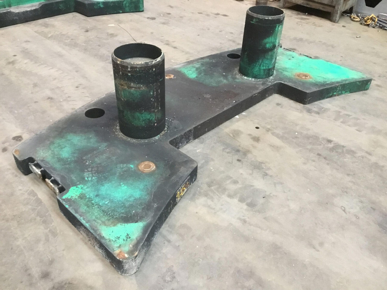 FAUN ATF 60-3 counterweight base plate 1,6 ton - Противовес за Автокран: снимка 1 FAUN ATF 60-3 counterweight base plate 1,6 ton - Противовес за Автокран: снимка 1