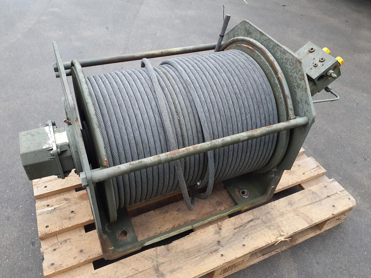 FAUN RTF 25-2 hoist gear HK 075 - Винч за Автокран: снимка 4 FAUN RTF 25-2 hoist gear HK 075 - Винч за Автокран: снимка 4