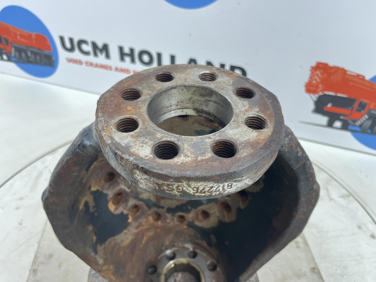 Шенкел за Кран FAUN RTF 40 Steering knuckle 16 holes axle 3: снимка 7 Шенкел за Кран FAUN RTF 40 Steering knuckle 16 holes axle 3: снимка 7