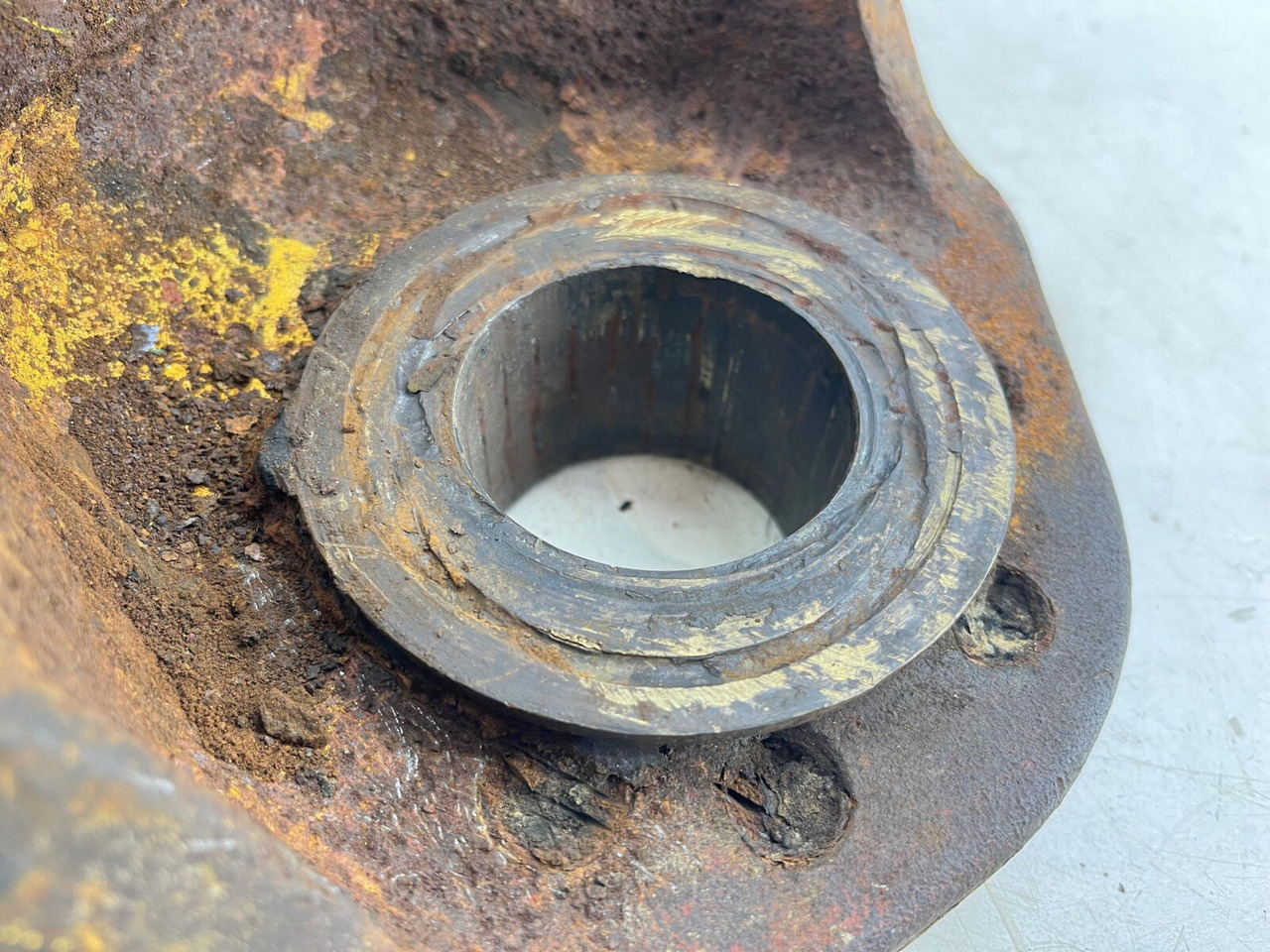 Шенкел за Автокран FAUN RTF 50 Steering knuckle 16 holes right: снимка 8