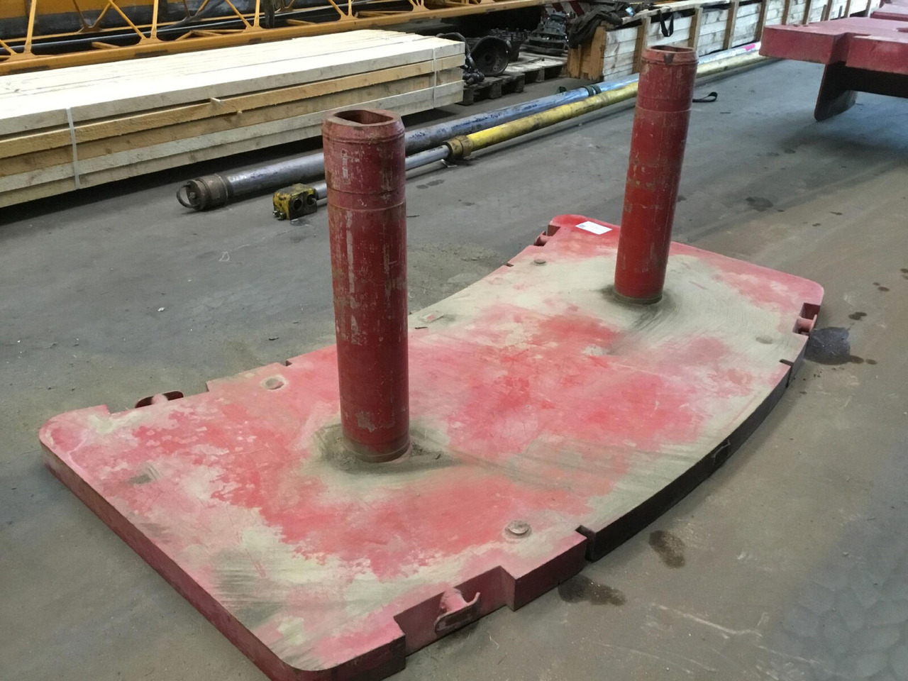 Grove GMK 5100 counterweight 3,0 ton - Противовес за Автокран: снимка 2 Grove GMK 5100 counterweight 3,0 ton - Противовес за Автокран: снимка 2