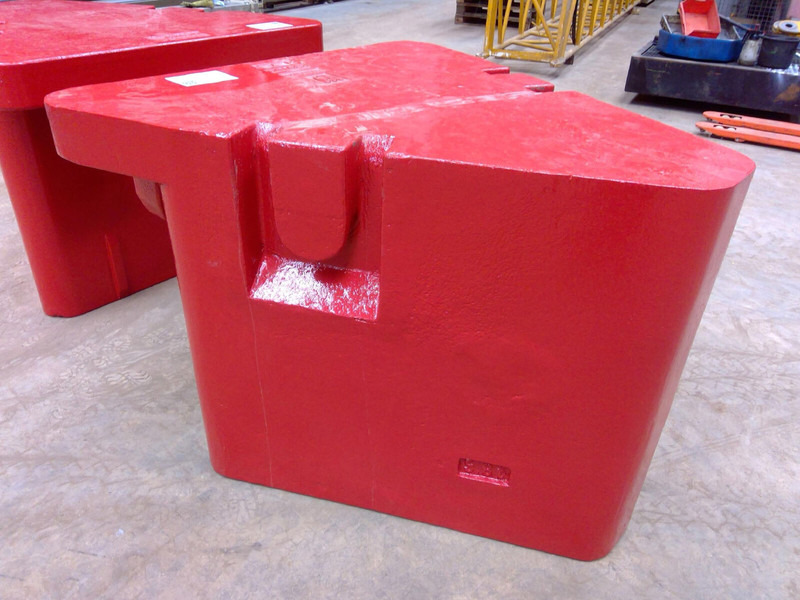 Grove GMK 5130-1/2 counterweight 5,8 ton - Противовес за Строителна техника: снимка 3 Grove GMK 5130-1/2 counterweight 5,8 ton - Противовес за Строителна техника: снимка 3