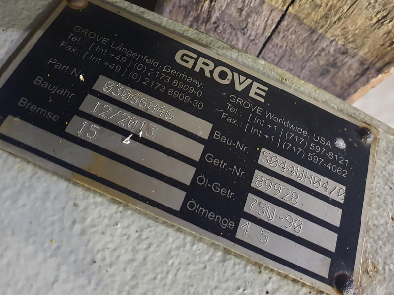 Grove GMK 5130-1 winch with hoist gear - Кран за камион: снимка 5 Grove GMK 5130-1 winch with hoist gear - Кран за камион: снимка 5