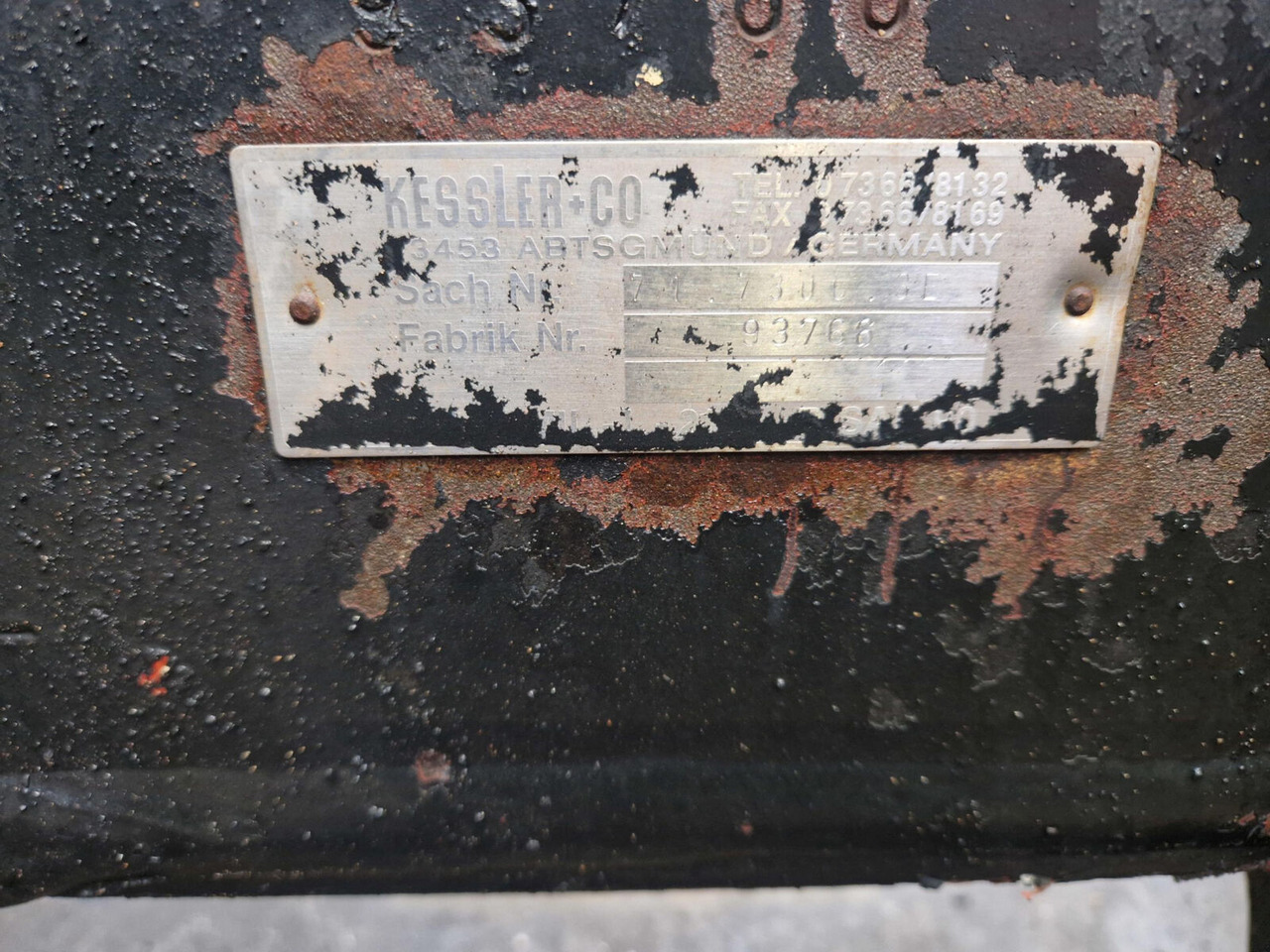 Kessler+Co AC 155 axle 2 - Ос и части за Автокран: снимка 5 Kessler+Co AC 155 axle 2 - Ос и части за Автокран: снимка 5