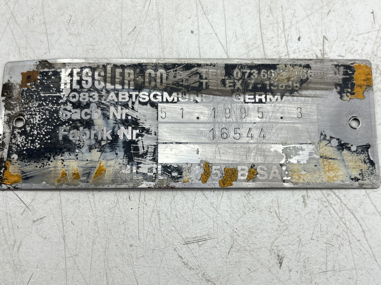 Krupp KMK 2025 end differential 11x29 axle 1 - Диференциал за Кран: снимка 5 Krupp KMK 2025 end differential 11x29 axle 1 - Диференциал за Кран: снимка 5