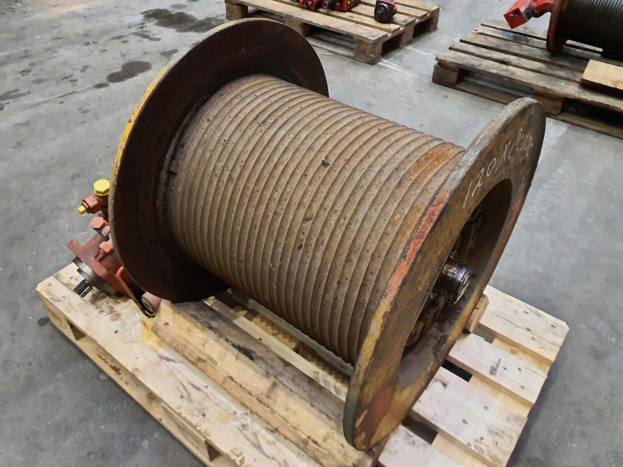Krupp KMK 4070 complete winch - Винч за Автокран: снимка 3 Krupp KMK 4070 complete winch - Винч за Автокран: снимка 3