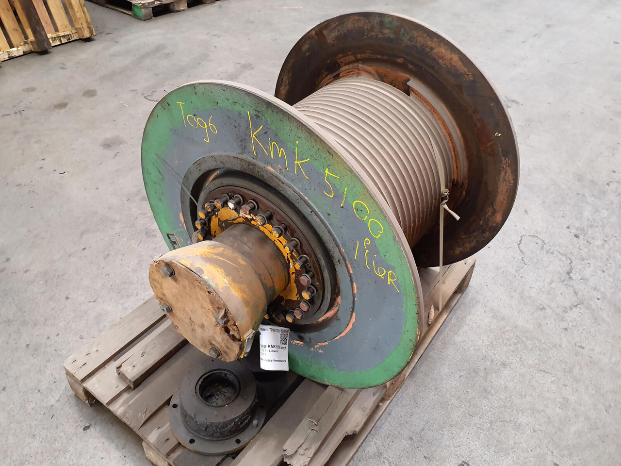 Krupp KMK 5100 winch - Винч за Автокран: снимка 2 Krupp KMK 5100 winch - Винч за Автокран: снимка 2
