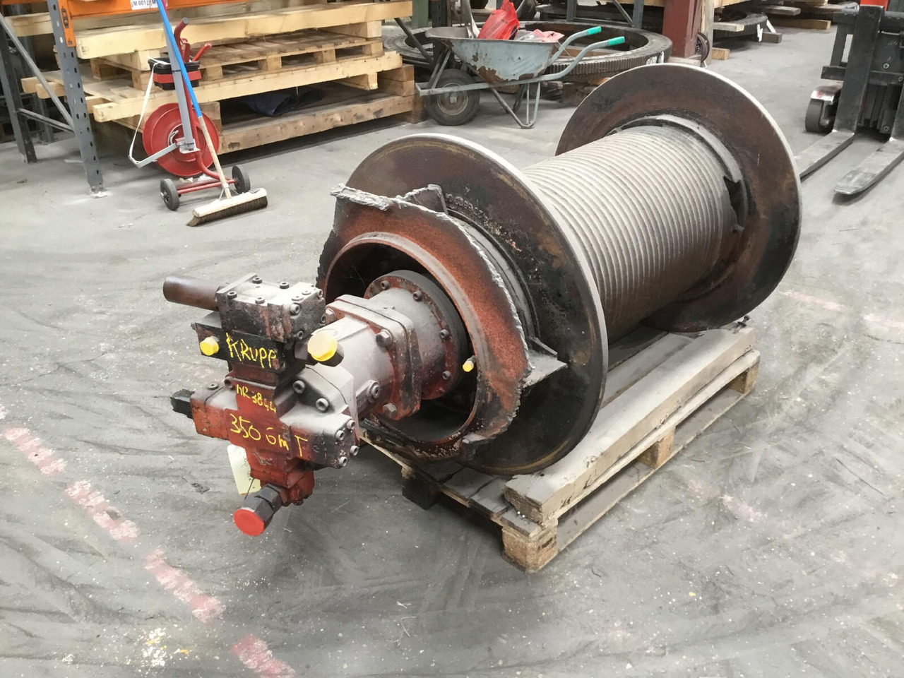 Krupp KMK 8350 winch - Винч за Автокран: снимка 2 Krupp KMK 8350 winch - Винч за Автокран: снимка 2