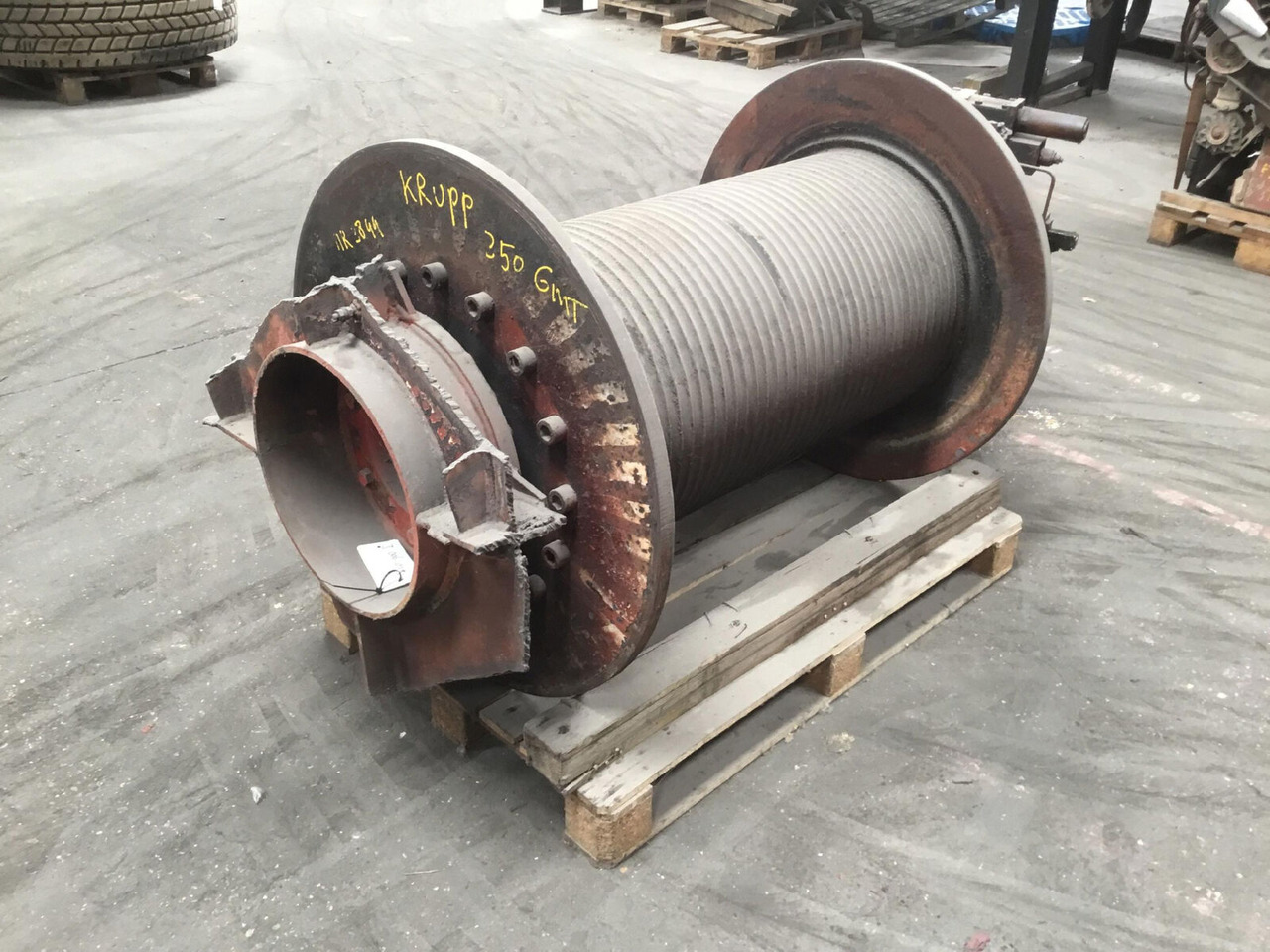 Krupp KMK 8350 winch - Винч за Автокран: снимка 4 Krupp KMK 8350 winch - Винч за Автокран: снимка 4