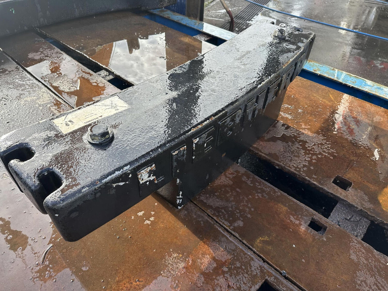 Liebherr LTM 1100-5.2 Counterweight 0,93 ton - Противовес за Автокран: снимка 4 Liebherr LTM 1100-5.2 Counterweight 0,93 ton - Противовес за Автокран: снимка 4