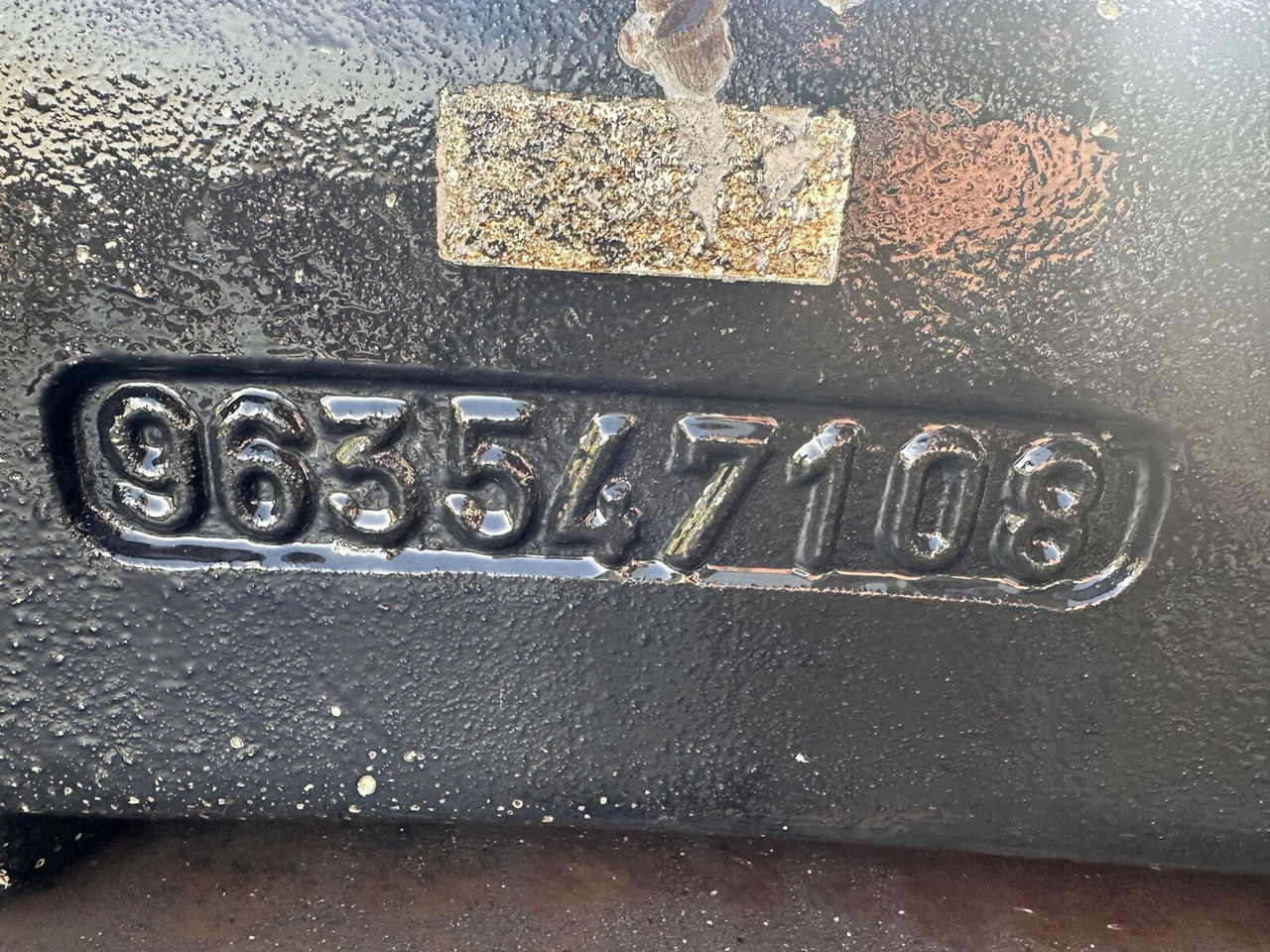 Liebherr LTM 1100-5.2 Counterweight 6,5 ton - Противовес за Автокран: снимка 5 Liebherr LTM 1100-5.2 Counterweight 6,5 ton - Противовес за Автокран: снимка 5