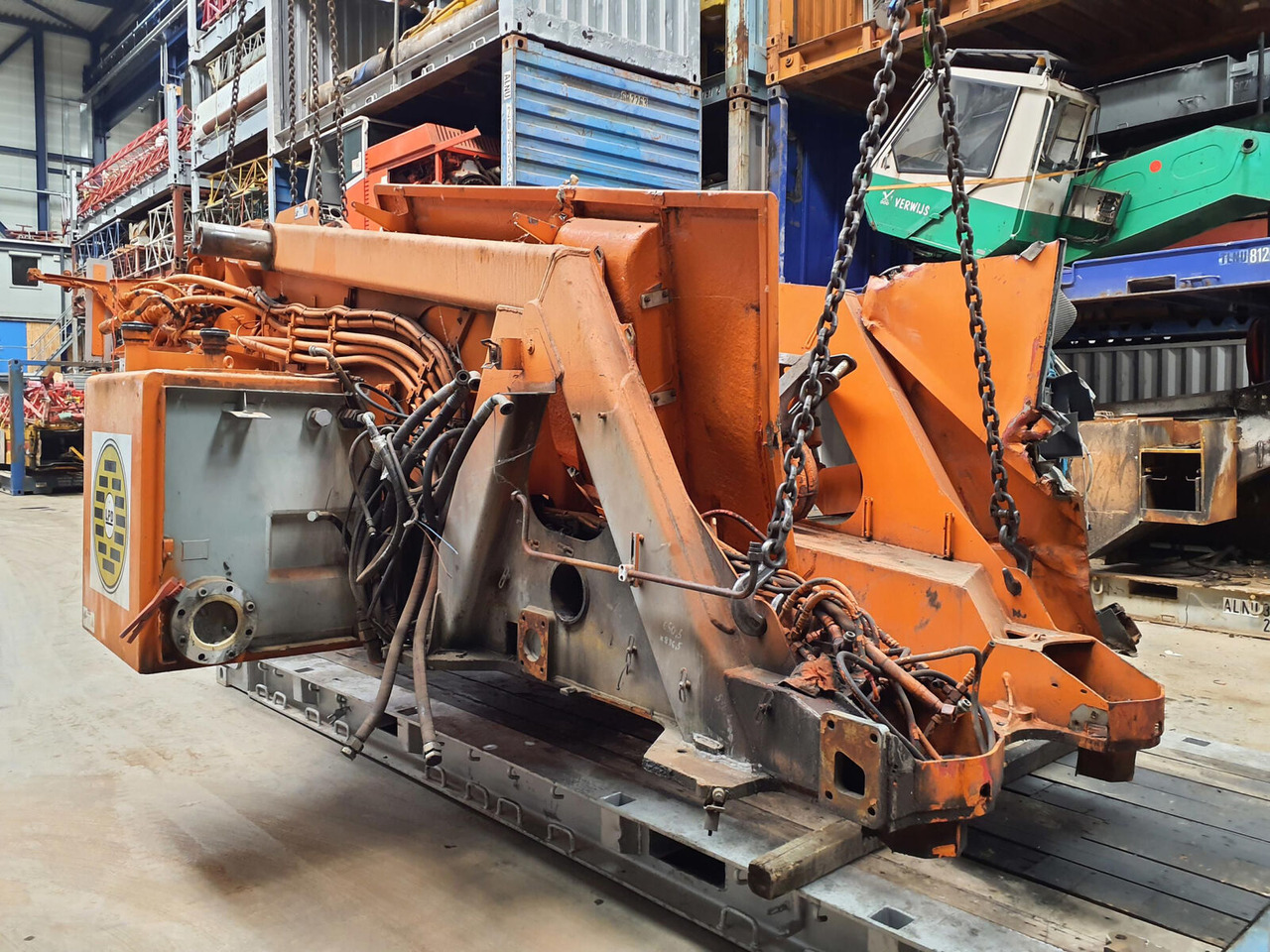 Liebherr LTM 1200/1 Upper frame - Рама/ Шаси за Автокран: снимка 3 Liebherr LTM 1200/1 Upper frame - Рама/ Шаси за Автокран: снимка 3