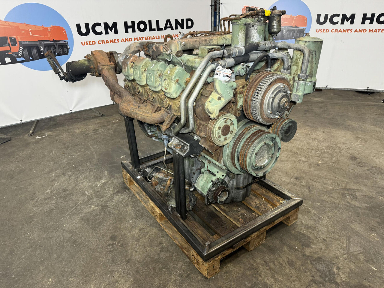 Mercedes-Benz LT 1200 engine Mercedes OM 442 A - Двигател за Автокран: снимка 1 Mercedes-Benz LT 1200 engine Mercedes OM 442 A - Двигател за Автокран: снимка 1