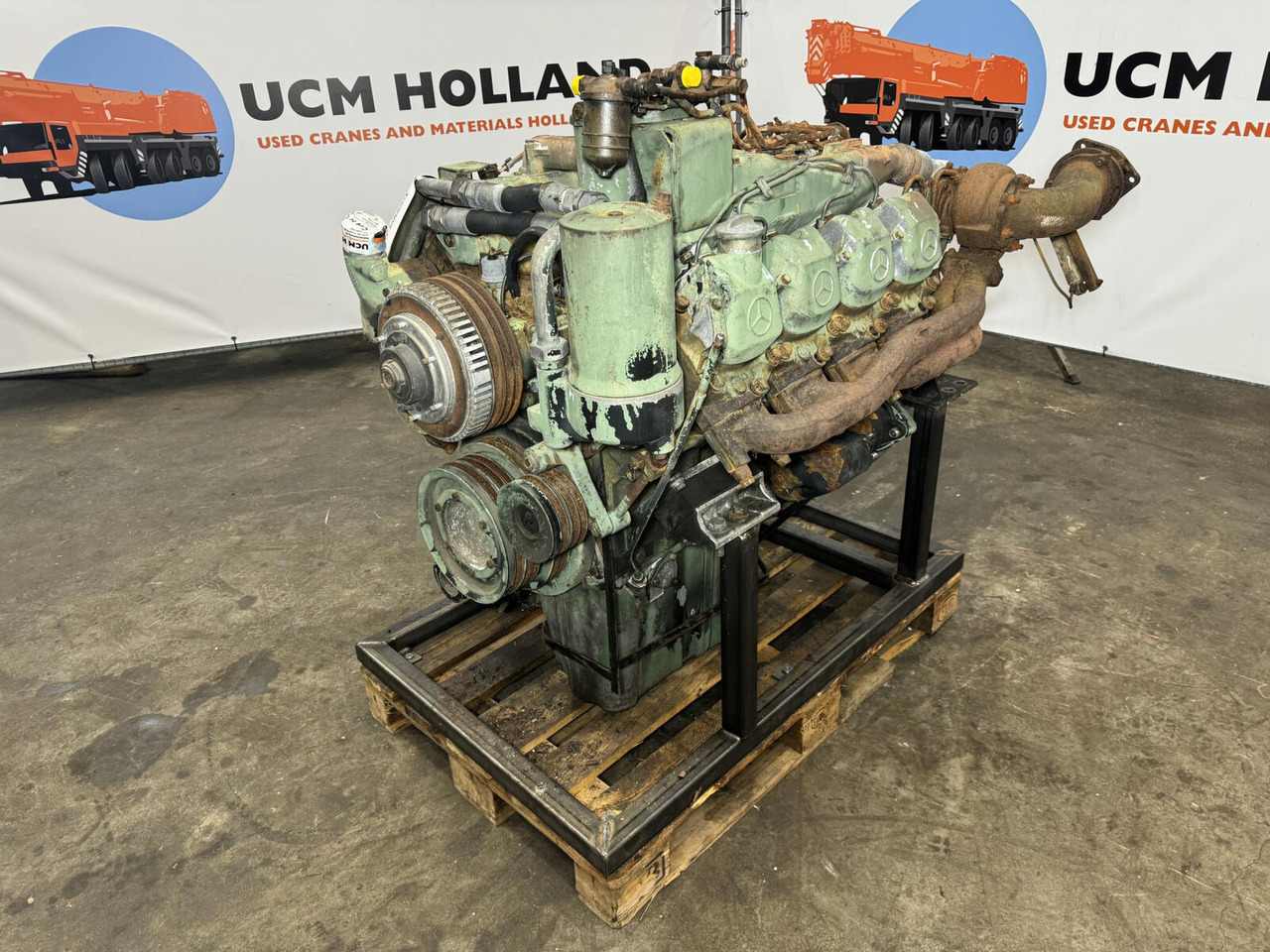 Mercedes-Benz LT 1200 engine Mercedes OM 442 A - Двигател за Автокран: снимка 4 Mercedes-Benz LT 1200 engine Mercedes OM 442 A - Двигател за Автокран: снимка 4