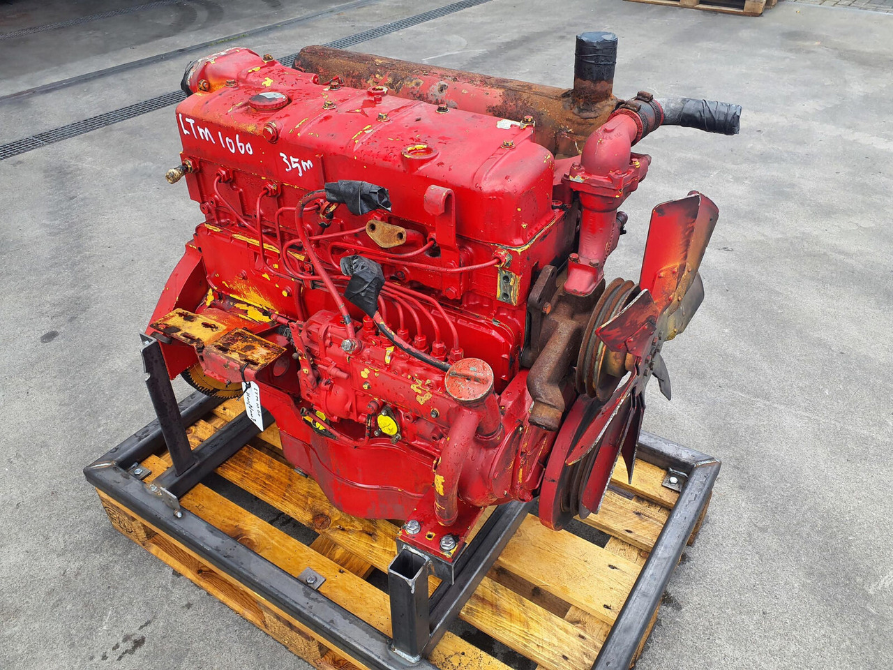 Mercedes-Benz LTM 1060 engine Mercedes OM 352 - Двигател за Автокран: снимка 1 Mercedes-Benz LTM 1060 engine Mercedes OM 352 - Двигател за Автокран: снимка 1