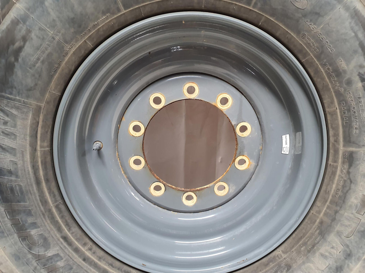 Michelin Wheel 445/95R25 10 12 1p - Комплект колела за Кран: снимка 3 Michelin Wheel 445/95R25 10 12 1p - Комплект колела за Кран: снимка 3