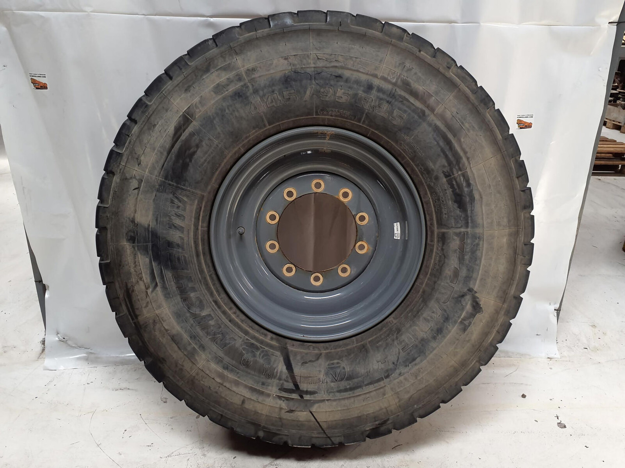 Michelin Wheel 445/95R25 10 12 1p - Комплект колела за Кран: снимка 1 Michelin Wheel 445/95R25 10 12 1p - Комплект колела за Кран: снимка 1