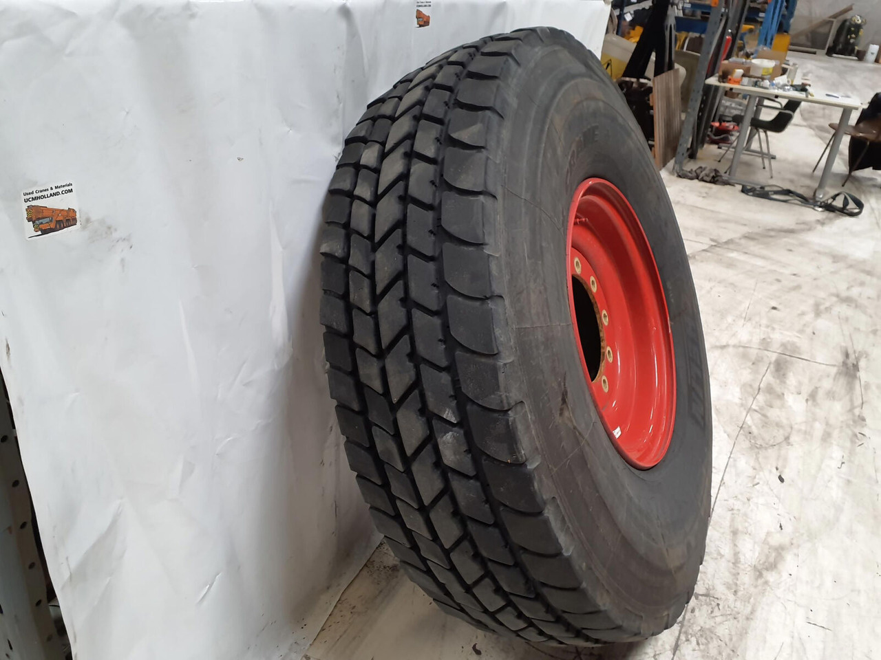 Michelin Wheel 445/95R25 10 12 1p - Комплект колела за Кран: снимка 3 Michelin Wheel 445/95R25 10 12 1p - Комплект колела за Кран: снимка 3