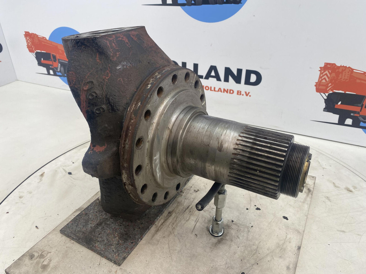 PPM 280 ATT Steering knuckle 16 holes axle 2 - Шенкел за Автокран: снимка 3 PPM 280 ATT Steering knuckle 16 holes axle 2 - Шенкел за Автокран: снимка 3