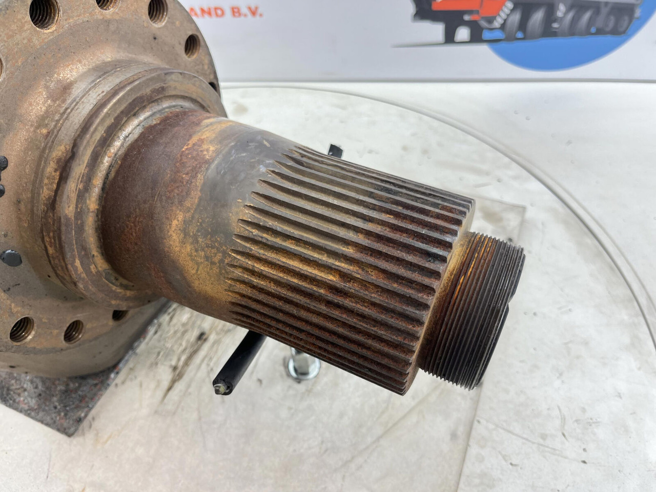 Шенкел за Кран PPM ATT 400 Steering knuckle 16 holes axle 1: снимка 9