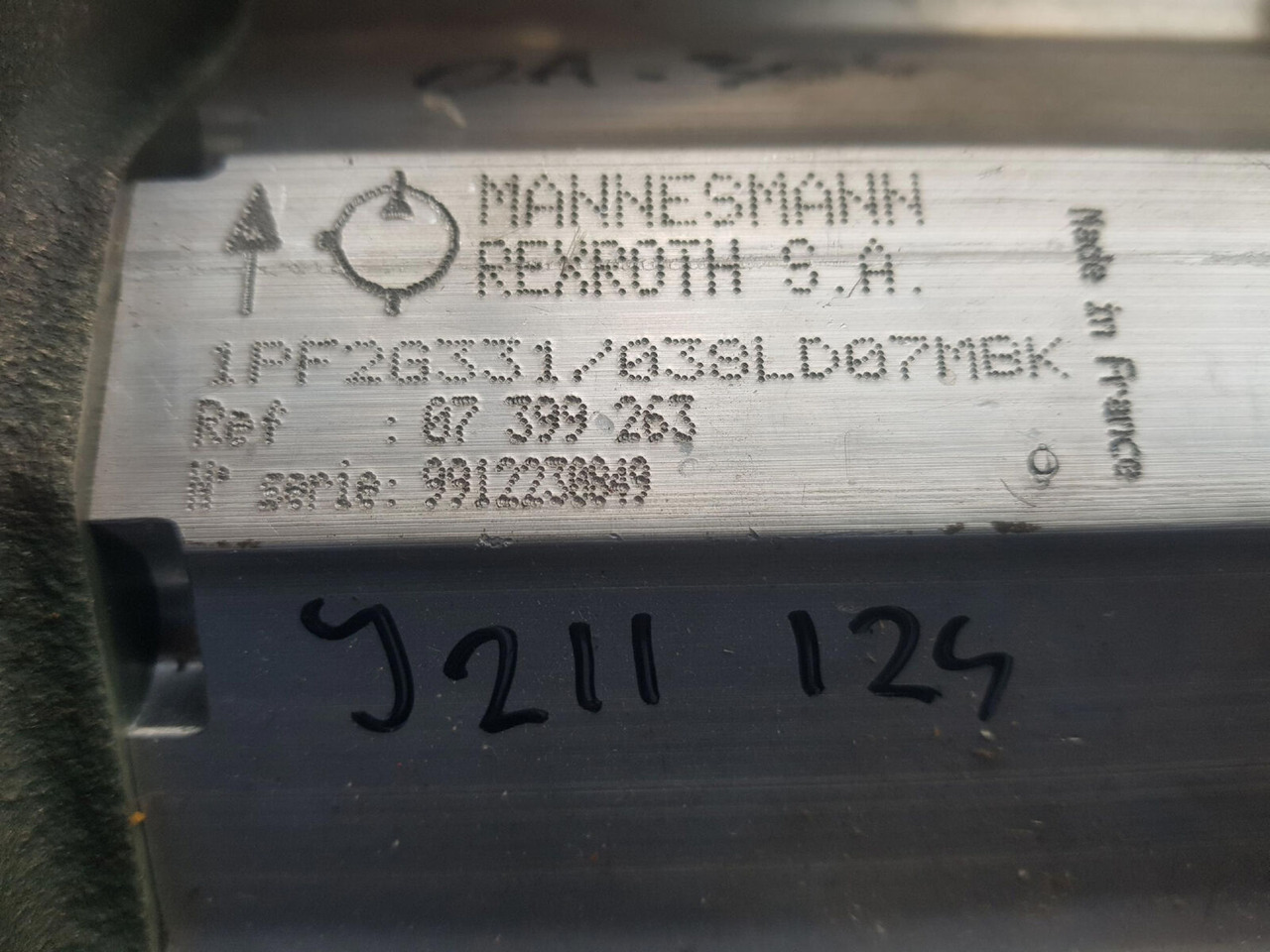 Rexroth Mannesmann Rexroth gear pump - Хидравлична помпа за Кран: снимка 5 Rexroth Mannesmann Rexroth gear pump - Хидравлична помпа за Кран: снимка 5
