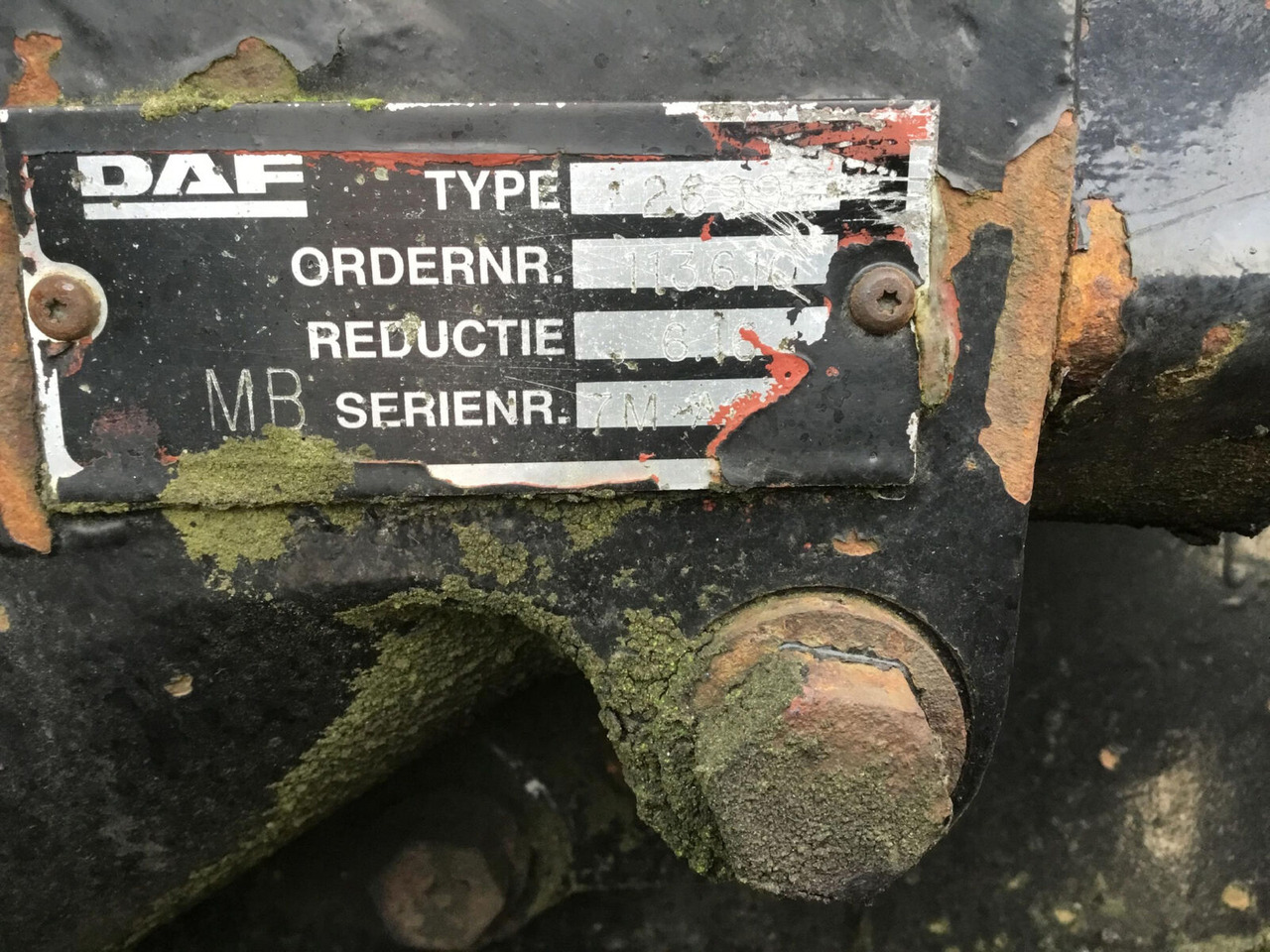 Spierings SK 365 axle 3 - Ос и части за Автокран: снимка 4 Spierings SK 365 axle 3 - Ос и части за Автокран: снимка 4