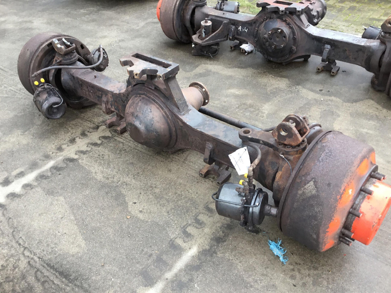 Terex AC 100 axle 2 - Ос и части за Автокран: снимка 1 Terex AC 100 axle 2 - Ос и части за Автокран: снимка 1