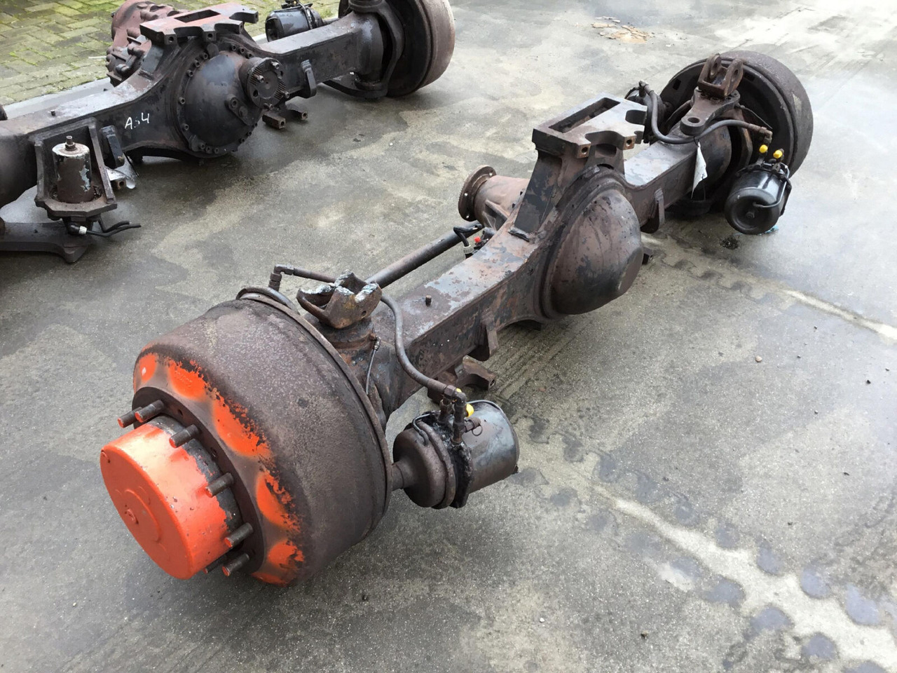 Terex AC 100 axle 2 - Ос и части за Автокран: снимка 2 Terex AC 100 axle 2 - Ос и части за Автокран: снимка 2