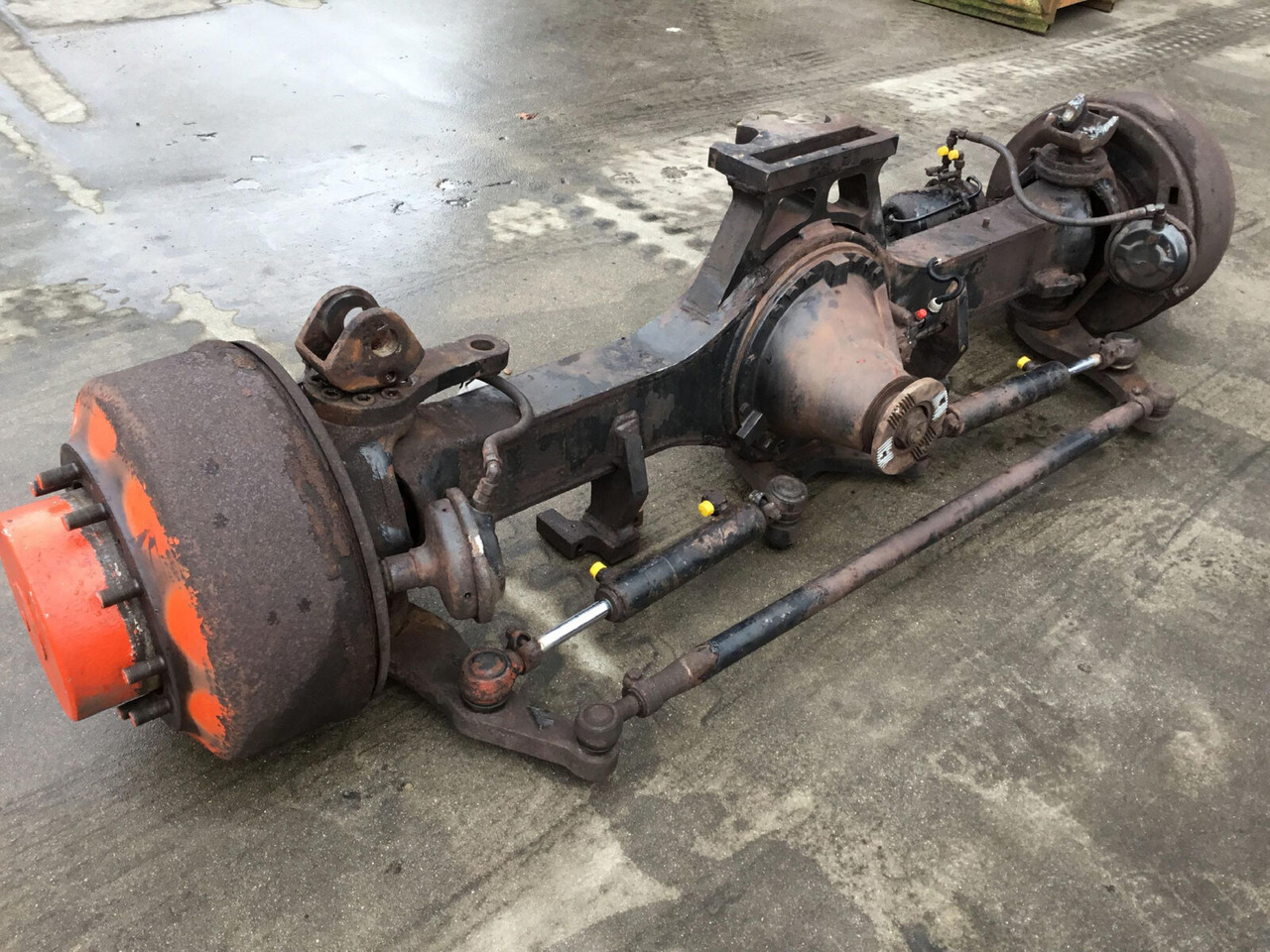 Terex AC 100 axle 2 - Ос и части за Автокран: снимка 4 Terex AC 100 axle 2 - Ос и части за Автокран: снимка 4