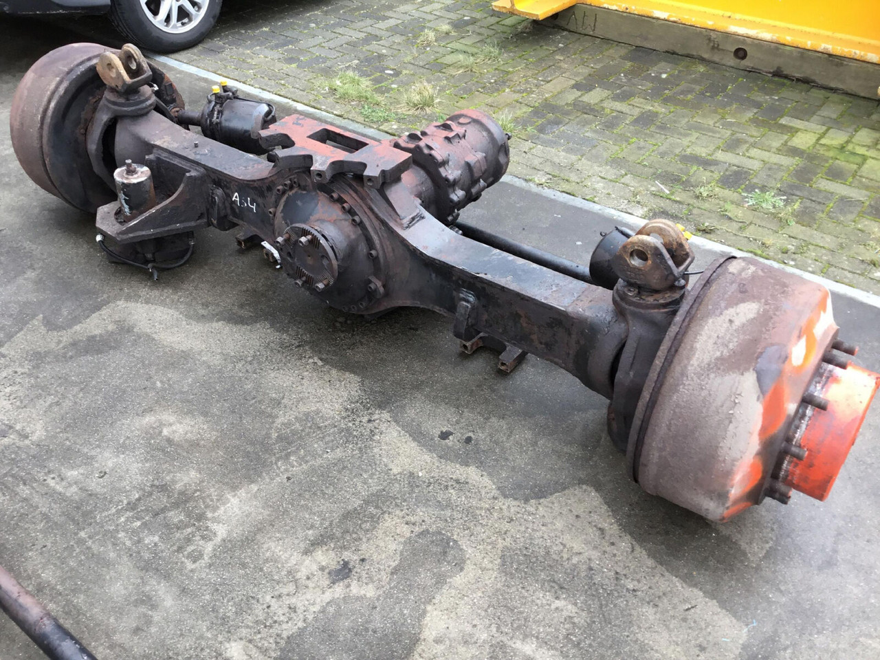 Terex AC 100 axle 4 - Ос и части за Автокран: снимка 2 Terex AC 100 axle 4 - Ос и части за Автокран: снимка 2